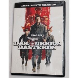 Inglourious Basterds DVD Quentin Tarantino Brad Pitt WWII War Movie